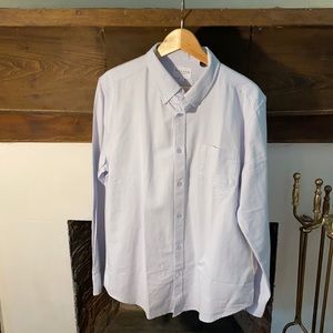 NWT. Men’s long sleeve button up. Size L